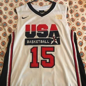 USA dream team Magic Johnson Jersey
